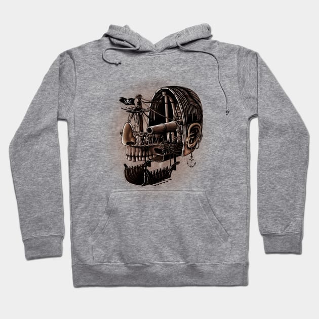 Destructured Pirate #1 Hoodie by Vinsse